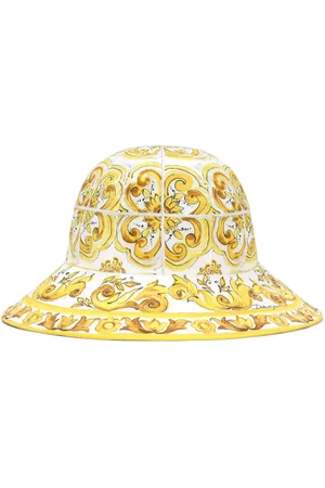 Dolce & Gabbana Majolica-print cotton cotton bucket hat