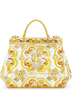 Dolce & Gabbana Sicily Majolica-print tote bag