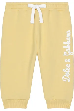 Dolce & Gabbana Logo-print cotton track pants