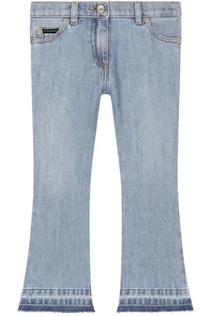 Dolce & Gabbana Cropped low-rise jeans