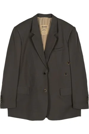 UMA WANG Kava single-breasted blazer