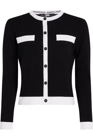 Karl Lagerfeld Contrasting-trim cardigan