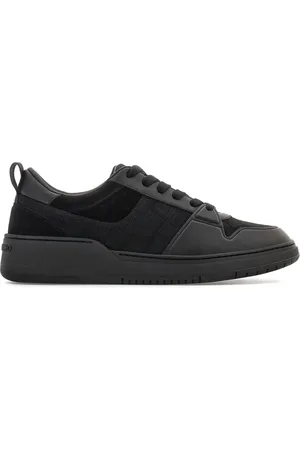 Salvatore Ferragamo Panelled leather sneakers