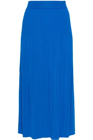 Joseph Ribbed-knit midi skirt