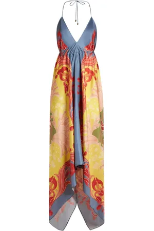 Etro Graphic-print silk dress