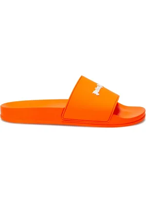 Palm Angels Logo-embossed slides