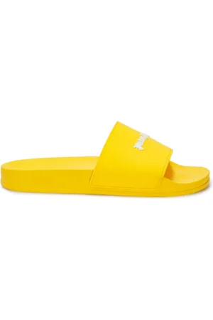 Palm Angels Logo-embossed slides
