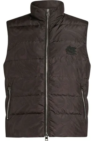 Etro Paisley-print padded waistcoat