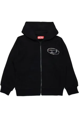 Diesel Logo-print cotton jacket