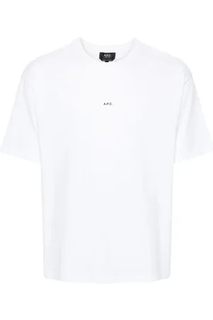 A.P.C. Logo-print cotton T-shirt