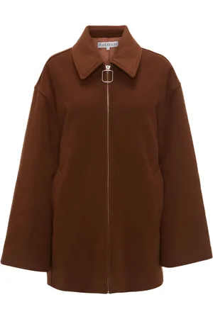 J.W.Anderson Logo-appliqué short coat