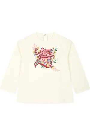 Etro Logo-embroidered cotton sweatshirt