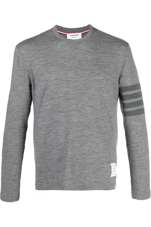 Thom Browne 4-Bar stretch-wool T-shirt