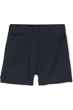 SIOLA Elasticated-waist cotton shorts