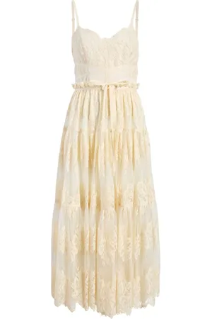 Cinq A Sept Lana lace midi dress