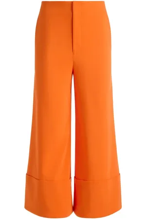 ALICE+OLIVIA Andra wide-leg cropped trousers