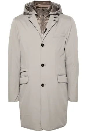 MOORER Redon-PUM hooded coat