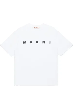Marni Logo-print crew-neck T-shirt