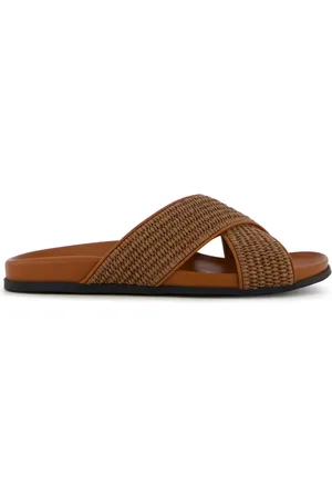 Manolo Blahnik Chiltern crossover-strap sandals
