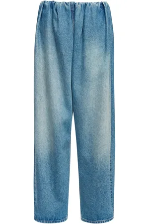 Maison Margiela Pleated denim trousers