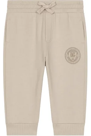 Dolce & Gabbana Logo-print cotton track pants