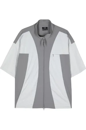FIVE CM Short-sleeve zipped jacket