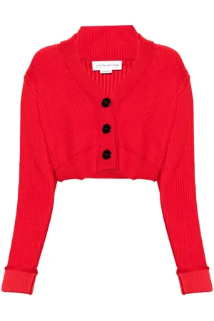 Victoria Beckham V-neck cropped cardigan