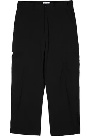 Izzue Pleat-detail straight-leg trousers