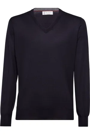 Brunello Cucinelli Ribbed V-neck sweater