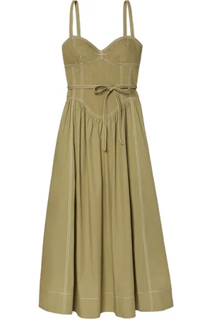Tory Burch Twill midi dress