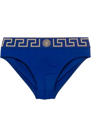 VERSACE Greca Border swim briefs