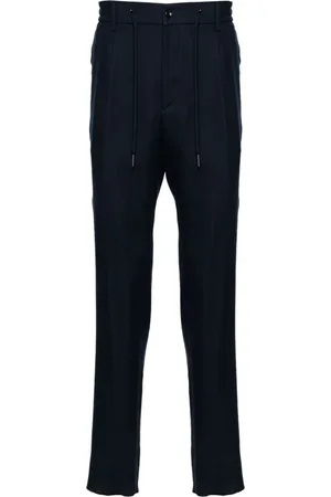 TAGLIATORE Newman mid-rise tapered trousers
