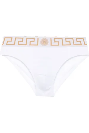 VERSACE Greca Border swim briefs