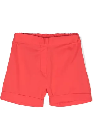 SIOLA Elasticated-waist cotton shorts