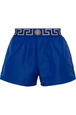 VERSACE Greca Border swim shorts