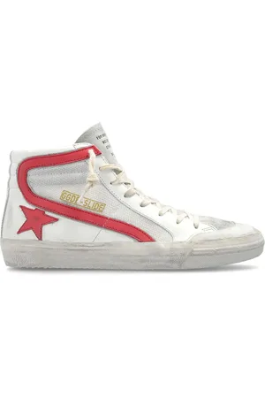 Golden Goose Slide star-patch high-top sneakers