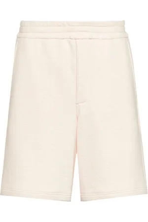 Prada Enamel triangle logo track shorts