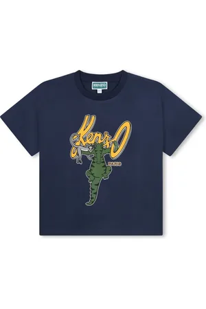 Kenzo Logo-print cotton T-shirt