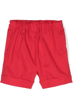 SIOLA Elasticated-waist cotton shorts