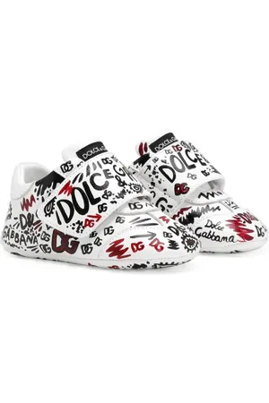 Dolce & Gabbana Sketch-style print hi-top sneakers