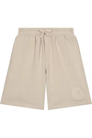 Dolce & Gabbana Logo-print cotton shorts