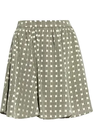 Kenzo Plaid-print mini skirt