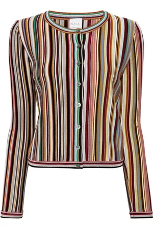 Paul Smith Striped virgin-wool cardigan