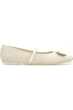Salvatore Ferragamo New Vara-bow lambskin ballerina shoes