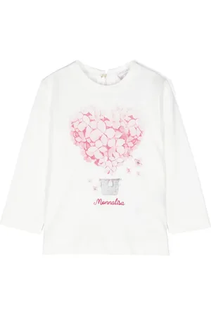 MONNALISA Graphic-print cotton T-shirt
