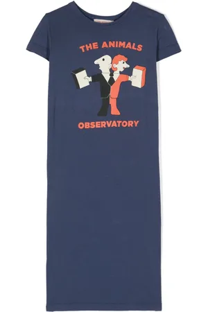 The Animals Observatory Gorilla cotton dress