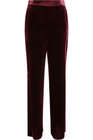 Etro Velvet straight-leg trousers