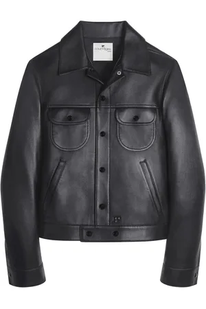 Courrèges Leather shirt jacket