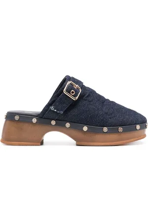 V°73 Nyala 55mm denim mules