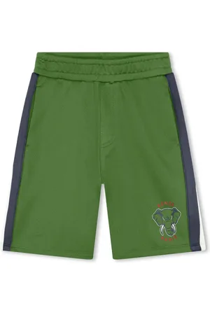 Kenzo Side-stripe bermuda shorts